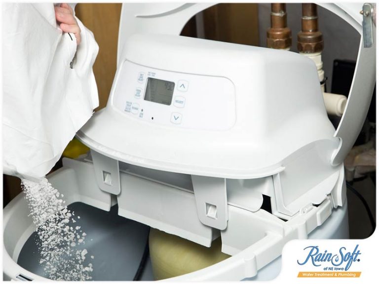 GE water softener brine tank salt bridge removal process