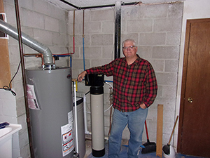 R-EC4-10 & 50 Gal Nat Gas Water Heater